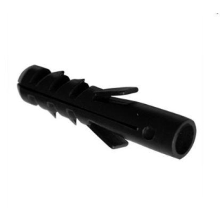 Hmoždinka 10mm plastová černá